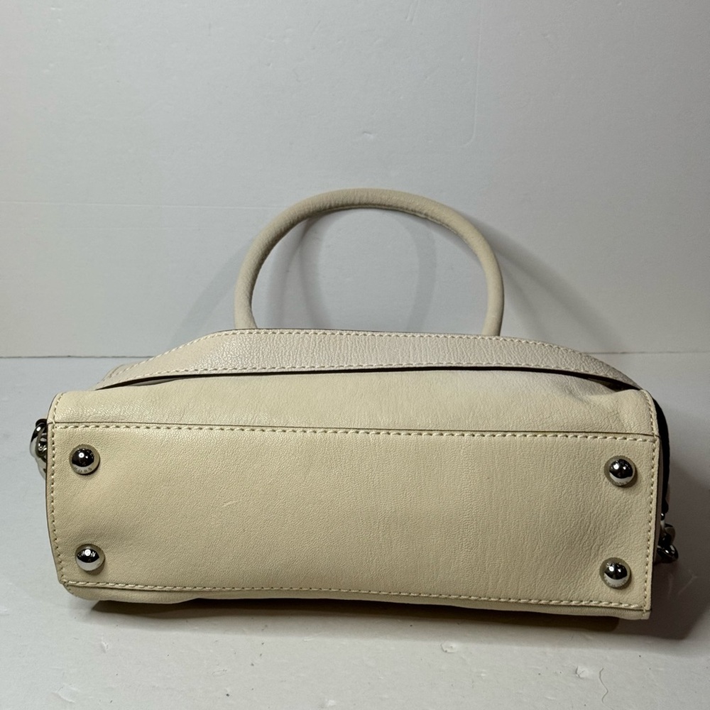 Michael Kors Hamilton Satchel Shoulder Bag Ivory - Picture 12 of 14